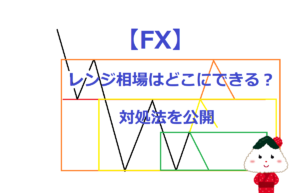 【FX】レンジ相場はどこにできる？対処法を公開