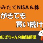 【つみたてNISA・株】暴落がきても買い続けろ！