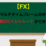 【FX】マルチタイムフレーム分析で負けにくいトレードができる
