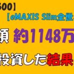 【投資信託】総額約1148万投資した結果(S&P500/eMAXIS Slim全世界株式/NASDAQ100)